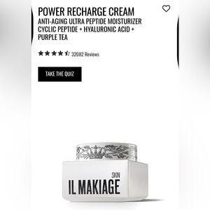 NIB IL MAKIAGE Recharge Purple Tea Skin Cream - White